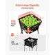 thumbnail image 5 of Cargador de Pelotas de Tenis VEVOR Plegable 175 Pelotas con Ruedas, 5 of 9