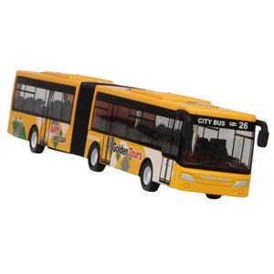 Bothyi - 1/32 Autobús Modelo Juguetes Simulación Para Principiantes Adolescentes Adultos Niños Amarillo