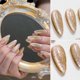 thumbnail image 2 of Uñas Postizas Sun&Beam Nails – Medianas, Forma Almendra, Dorado con Brillo, 2 of 6