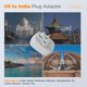 thumbnail image 2 of Adaptador de enchufe de viaje TESSAN 2 unidades India tipo D, 2 of 7