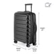 thumbnail image 3 of Maleta Carry On Pur 20 Pulgadas 2 Pack Negra, 3 of 3