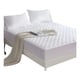 thumbnail image 1 of Cubrecolchon. 2 plazas acolchado + 2 fundas para almohada color blanco 100% impermeable, 1 of 4