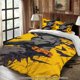 thumbnail image 1 of Bedding Warner Bros Batman Hero Character with Bat Elements All-Season Machine Washable Includes Pillowcases Suitable for Bedrooms Guest Rooms Dorms Holiday Dec, 1 of 1