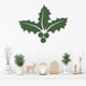 thumbnail image 2 of Decomural Festive Holly Christmas WS-18539, 2 of 2