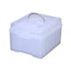 thumbnail image 3 of Caja de almacenamiento para fotos de 4 x 6 pulgadas, ideal para guardar tarjetas, manualidades, costura, álbumes de recortes, recibos, fotografías, su Transparente, 3 of 5