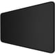 thumbnail image 1 of Alfombrilla de ratón grande de 31 x 12 pulgadas (XL) con bordes cosidos, base de goma antideslizante y ultrasuave, impermeable, para escritorio, teclado, gamer, oficina y hogar, color negro., 1 of 7