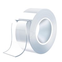 Magideal - Cinta De Doble Cara Para Hacer Burbujas Con Pajitas Y Lentejuelas, Ideal Para Manualidades, Impermeable, Creativa, Transparente, Hecha A Mano, Juguete Educativo Para Adultos. 24Mmx1Mx2Mm