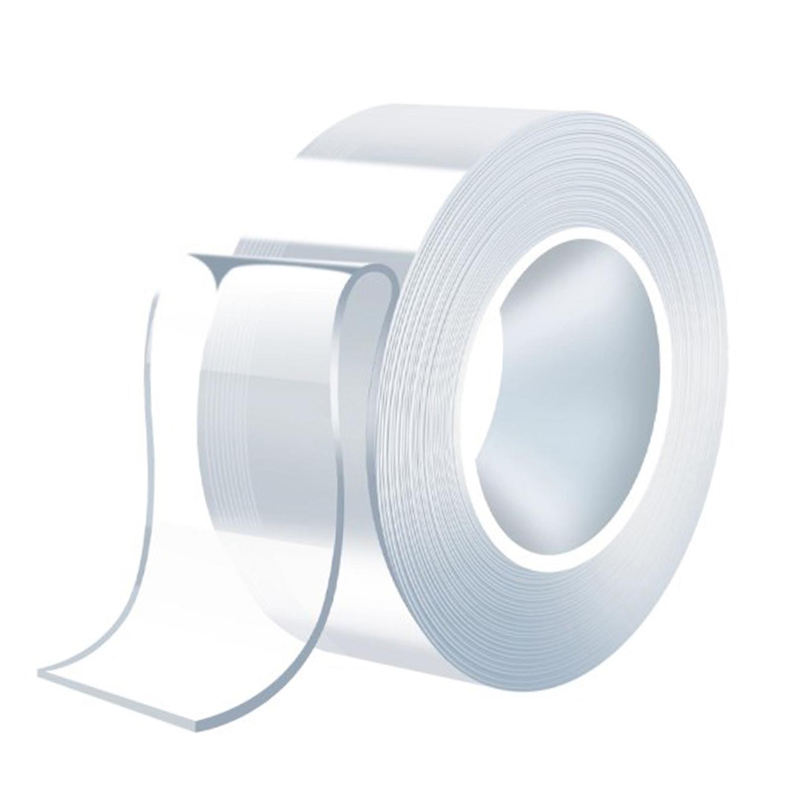 Magideal - Cinta De Doble Cara Para Hacer Burbujas Con Pajitas Y Lentejuelas, Ideal Para Manualidades, Impermeable, Creativa, Transparente, Hecha A Mano, Juguete Educativo Para Adultos. 24Mmx1Mx2Mm