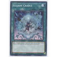 Tarjeta Coleccionable Yu-Gi-Oh! Icejade Cradle Mp22-En218, Primera Edición