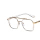 thumbnail image 1 of Trendy Blue Ray Cut Full Rim Eyeglasses for Men and Women - Square Spectacle Frame for Fashionable Style, 1 of 5
