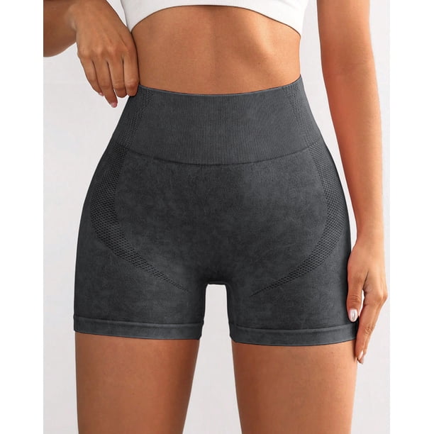 Calza Corta Short Mujer sin Costuras Efecto Push Up Premium