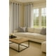 thumbnail image 3 of Pack 2 Cortina Engomada Termica Tela Delgada 100% Blackout 140X225 crema 140X225, 3 of 9