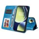 thumbnail image 2 of Funda tipo cartera FOXDOCK para OnePlus Nord CE 3 Lite , diseño girasol en relieve, cuero PU, cierre magnético, soporte y tarjetero, 2 of 5