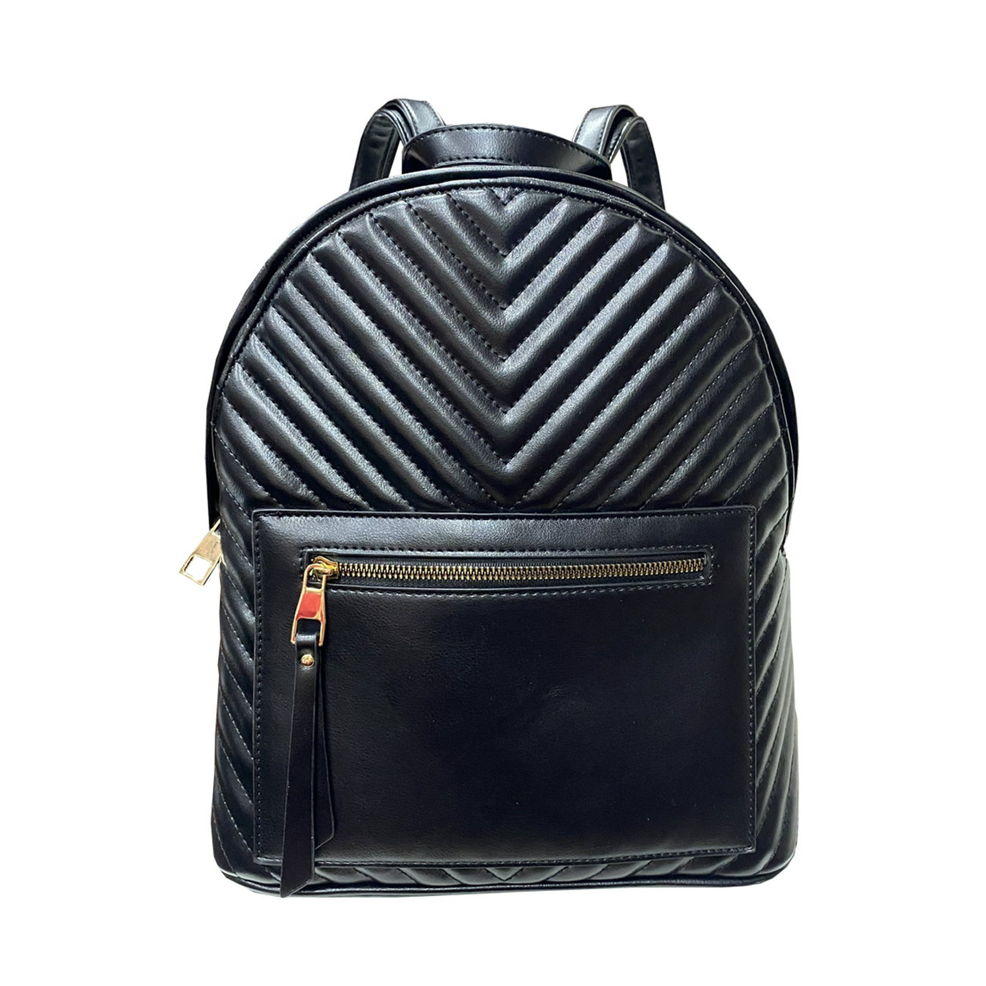 Todopiel - Mochila Cuero Ecológico Cru07 Negro