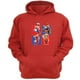 thumbnail image 1 of Polerón Canguro Plomero Rojo Rojo Talla S Unisex, 1 of 1