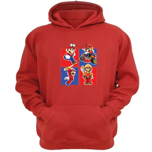 Genérico - Polerón Canguro Plomero Rojo Rojo Talla M Unisex