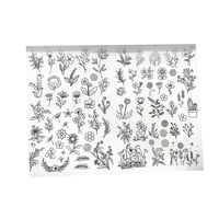 Bothyi - Estabilizador Soluble En Agua, Estabilizador De Bordado Para Coser A Mano, Bolsos, Sombreros, Patrón Pequeño