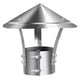 thumbnail image 2 of Tapa De Chimenea Con Parte Superior Cónica, Cubierta De Chimenea De Acero Inoxidable Para Hogar Y Jardín, Estilo B, 2 of 5