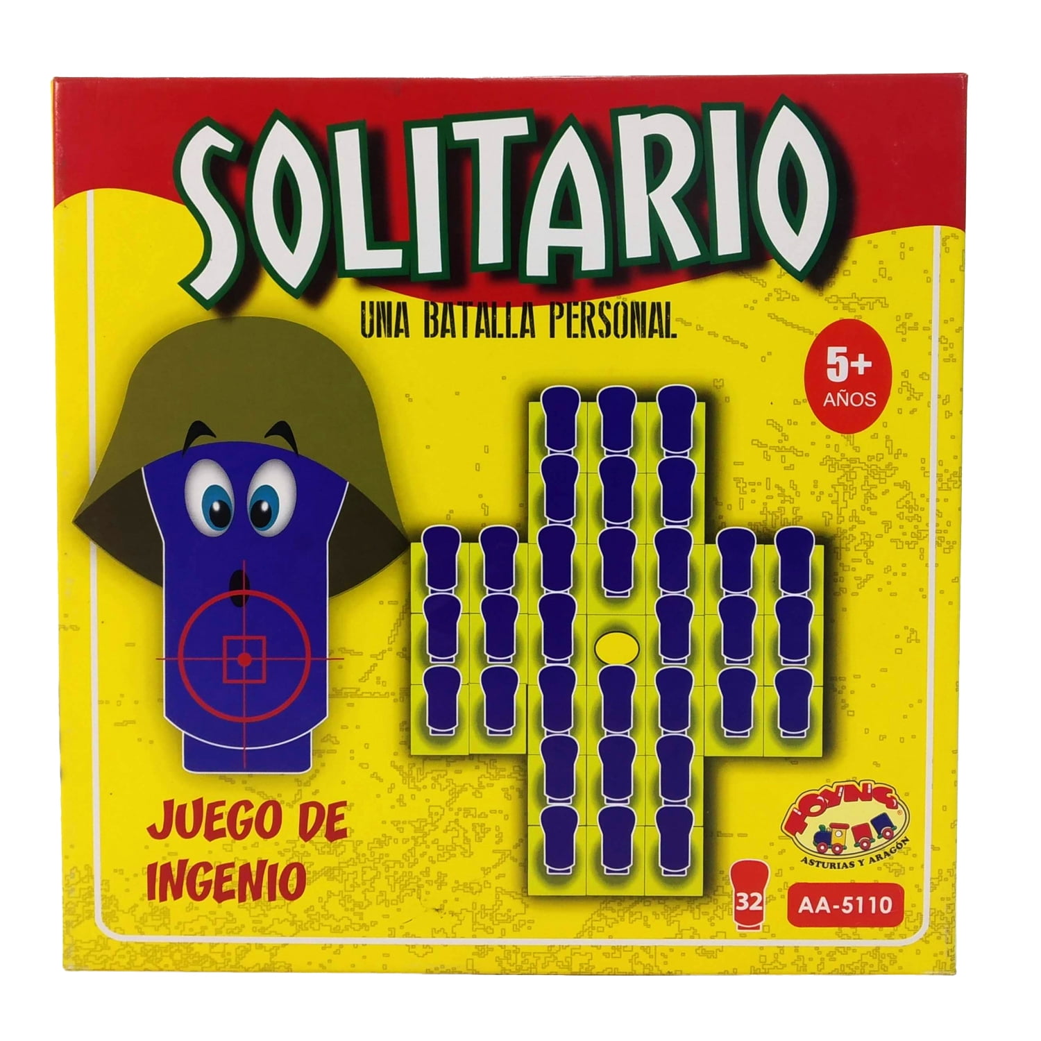 Juego De Mesa Solitario - Toyng