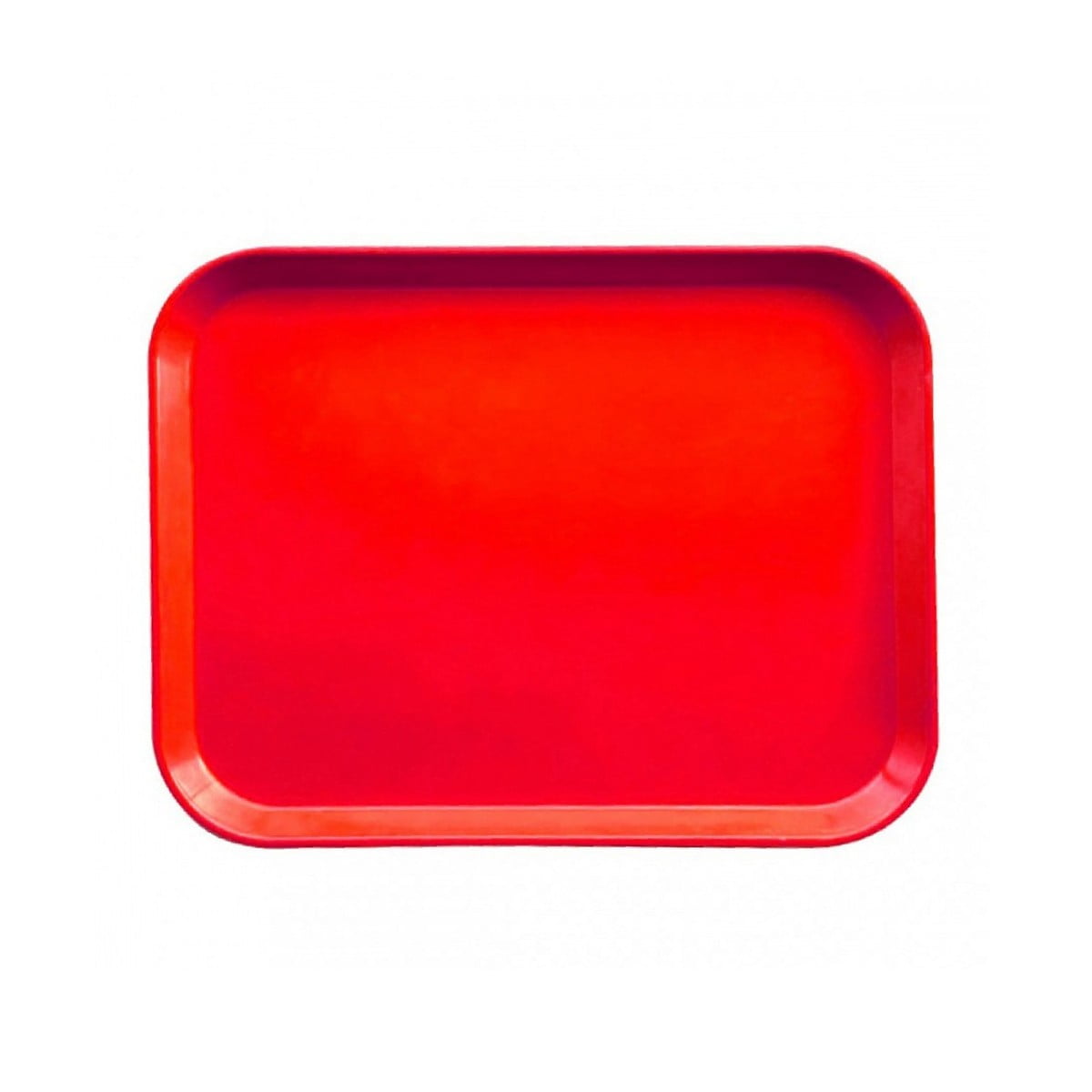 Mova - Bandeja De Fibra De Vidrio 35x45 Cm Rojo