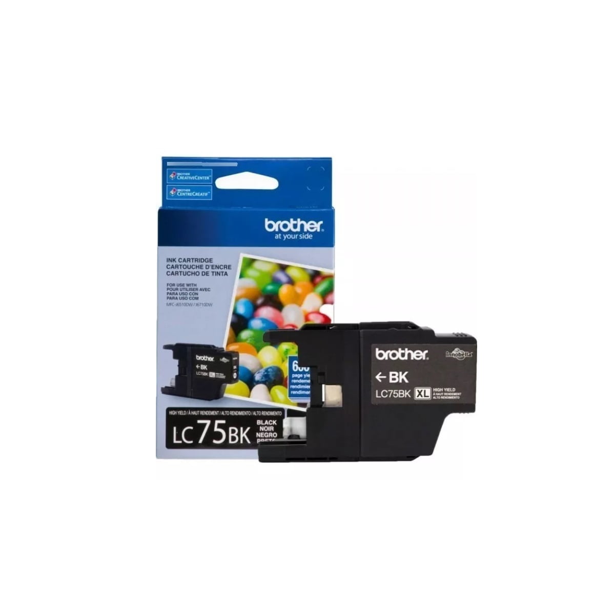 Cartucho Brother Lc75xl Negro Original