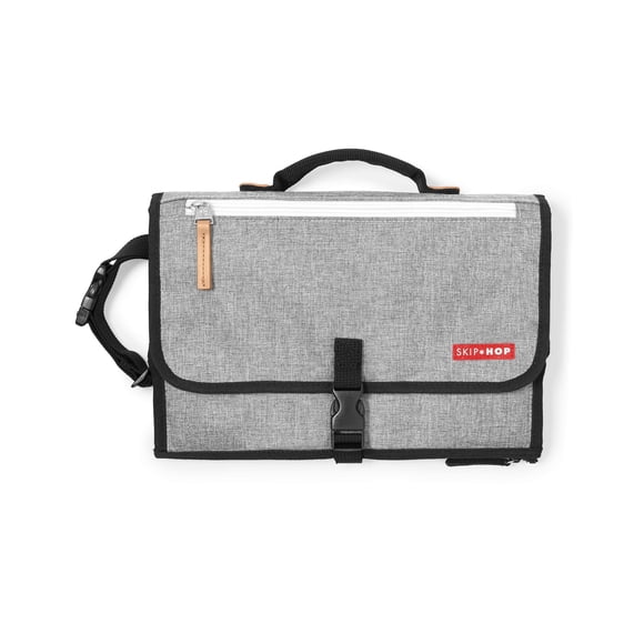 Cambiador portátil para bebés Skip Hop Pronto Grey Melange
