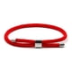 thumbnail image 1 of Pulsera roja unisex con dije ajustable, 1 of 7