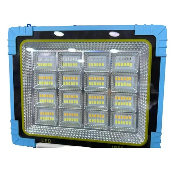 Lamapara Linterna Panel Solar LED Recargable 16 Celdas