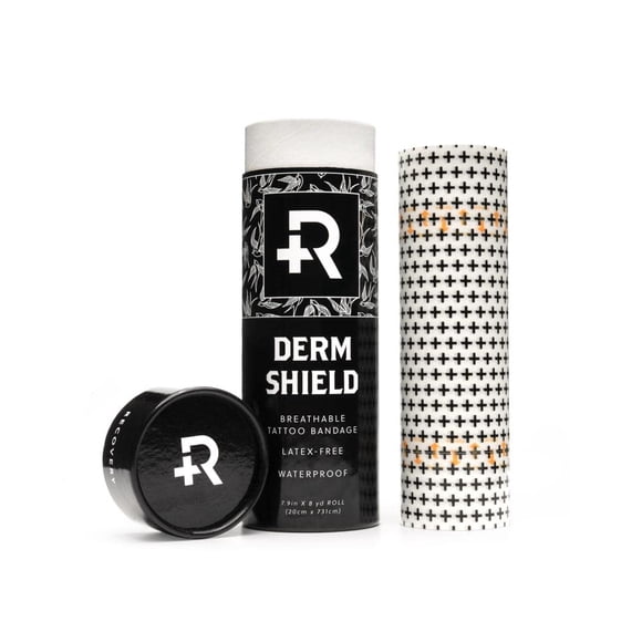 Rollo Derm Shield Para El Cuidado Posterior Del Tatuaje