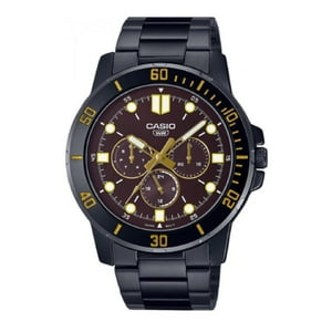 Reloj Analogo Negro Casio Mtp-Vd300B-5E