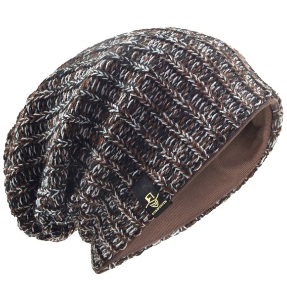 Gorra Slouchy Beanie VECRY tejida a ganchillo rasta para hombre, verano e invierno