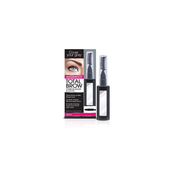Sellador y color para cejas Cover Your Gray Total Brow negro
