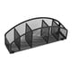 thumbnail image 1 of Decoración del organizador de escritorio de soporte de lápices 5 Compartimos de clasificación Mesh Soporte de lápiz Almacenamiento de papelería para, 1 of 5