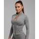 thumbnail image 3 of Chaqueta Deportiva Mujer Compresión Gym Fitness Entrenamiento con Líneas Blancas, 3 of 3