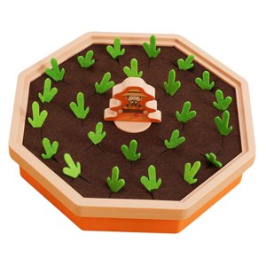 Genérico - Montessori Toys Baby Pull Carrot Shape Matching Cognitive Puzzle