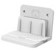 thumbnail image 1 of ángulo Ajustable Caja Superior Montada En La Pared Soporte Módems Soporte Universal Blanco, 1 of 5