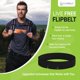 thumbnail image 5 of Cinturón FlipBelt para correr con cremallera XXL negro, 5 of 6