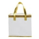 thumbnail image 2 of Bolsa De Comestibles Reutilizable Con Aislamiento, Compacta, Para Transporte De Alimentos En Restaurantes Al Aire Libre, 6 Pulgadas, 2 Capas, Color Blanco, 2 of 5