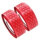 thumbnail image 4 of 2x Cintas De Envoltura De Agarre De Palos De Golf Solución De Agarre De Cuero Pu Rojo, 4 of 5