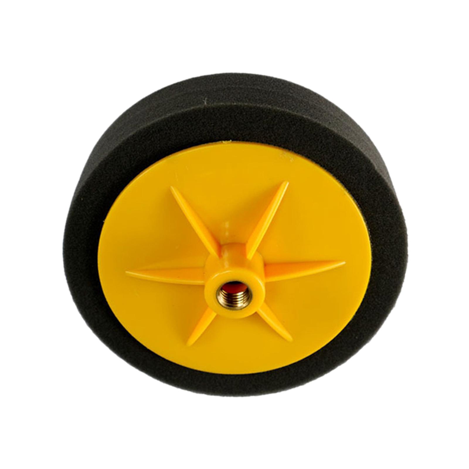 Ioensy - Almohadilla Para Pulir El Coche De 6 Pulgadas, Esponja Para Pulir La Rueda, Almohadilla Para Encerar, Accesorio Duradero, Orificio Para Tornillo M14