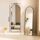 thumbnail image 2 of Espejo De Cuerpo Completo Con Base 150x40 Dorado, 2 of 5
