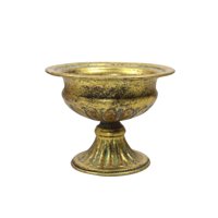 Bothyi - Florero De Metal Vintage Para Centro De Mesa De Boda Para Fiesta Aniversario Oro