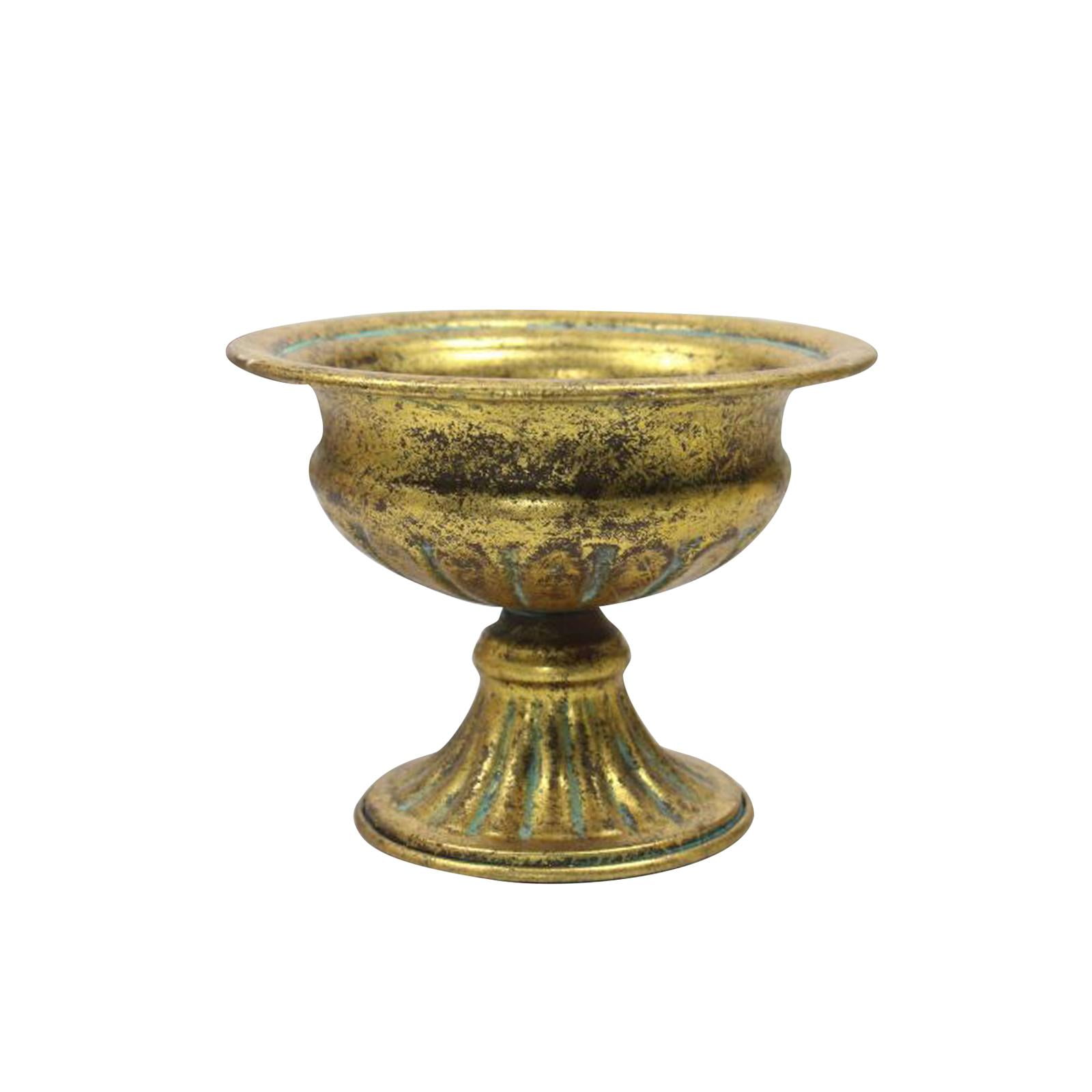Bothyi - Florero De Metal Vintage Para Centro De Mesa De Boda Para Fiesta Aniversario Oro