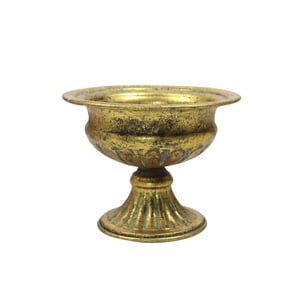 Bothyi - Florero De Metal Vintage Para Centro De Mesa De Boda Para Fiesta Aniversario Oro