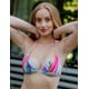 thumbnail image 4 of Bikini estilo triángulo clásico estampado verde, 4 of 6