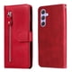 thumbnail image 1 of Funda con Cremallera para Samsung Galaxy M54 5G, Carcasa Cartera de Cuero PU con Soporte y Tarjetero, 1 of 6