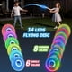 thumbnail image 2 of Flying Disc HYES, paquete de 2, 14 modos de luz, recargable, 2 of 9