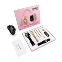 Genérico - Smartwatch A58Plus Con Pantalla Táctil | Reloj Inteligente Rosa Claro Negro Plateado