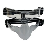 Ioensy - Protectores Nasales Baloncesto Escudo Facial Gimnasio Ejercicio Niños Fútbol Deportes Mascarilla Blanco Medio Marco