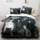 thumbnail image 1 of GOT Star Duvet Cover Set with Pillow Covers Polyester Teens Kids Bedding Set Bed Linen, 1 of 5